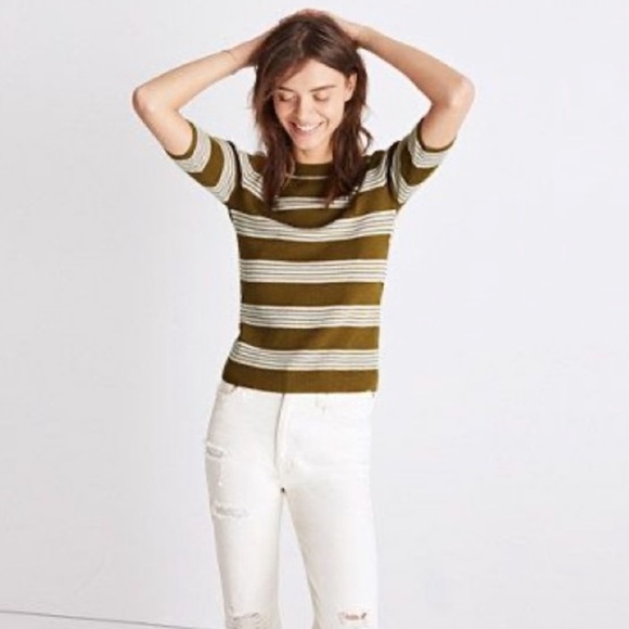 Madewell Sweaters - Madewell ribbed sweater top like new